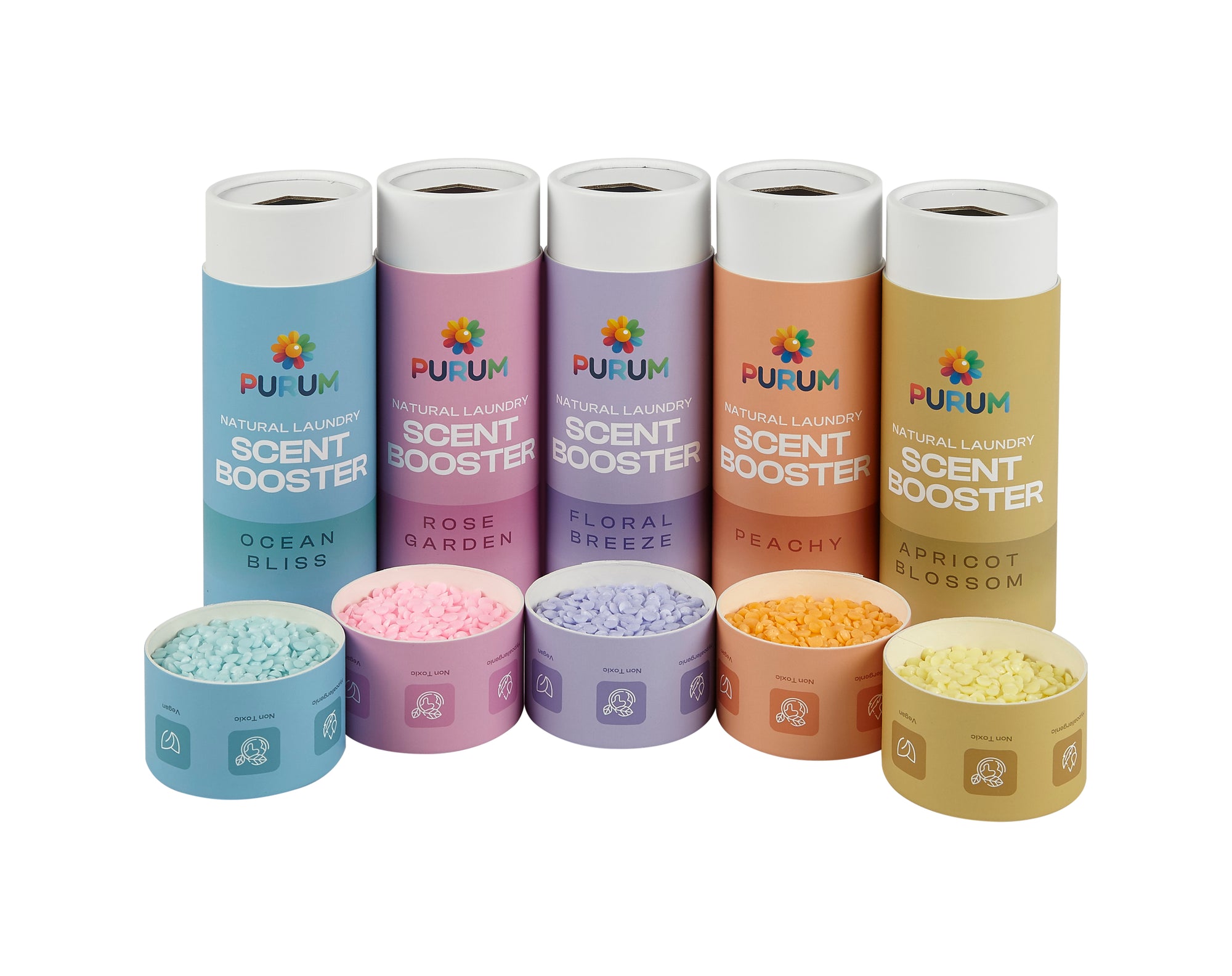 Purum Eco Friendly Laundry Scent Boosters - Fresh Fragrance Booster Beads 275g