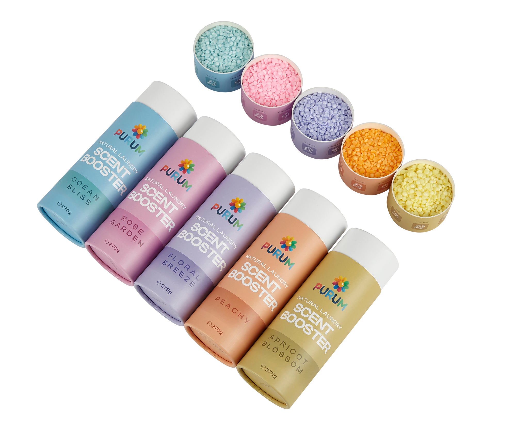 Purum Eco Friendly Laundry Scent Boosters - Fresh Fragrance Booster Beads 275g