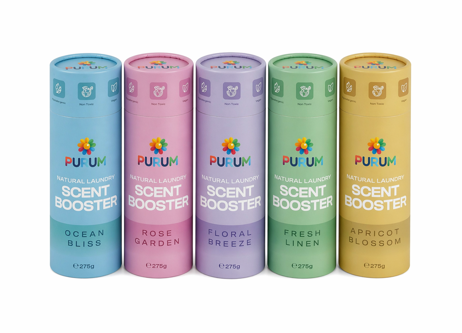 Purum Eco Friendly Laundry Scent Boosters - Fresh Fragrance Booster Beads 275g